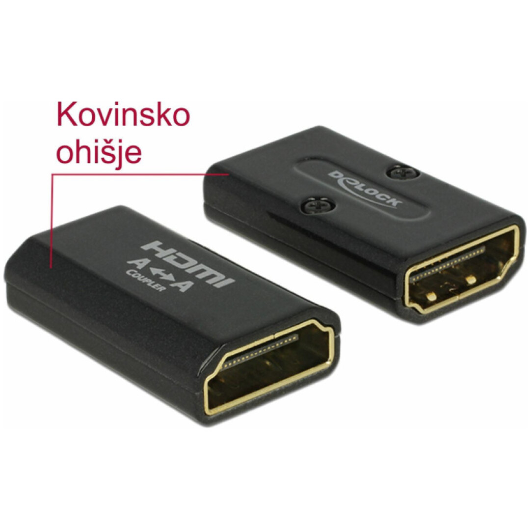 Adapter gender changer Delock HDMI Ž  HDMI Ž 19-pin 4K (65659)