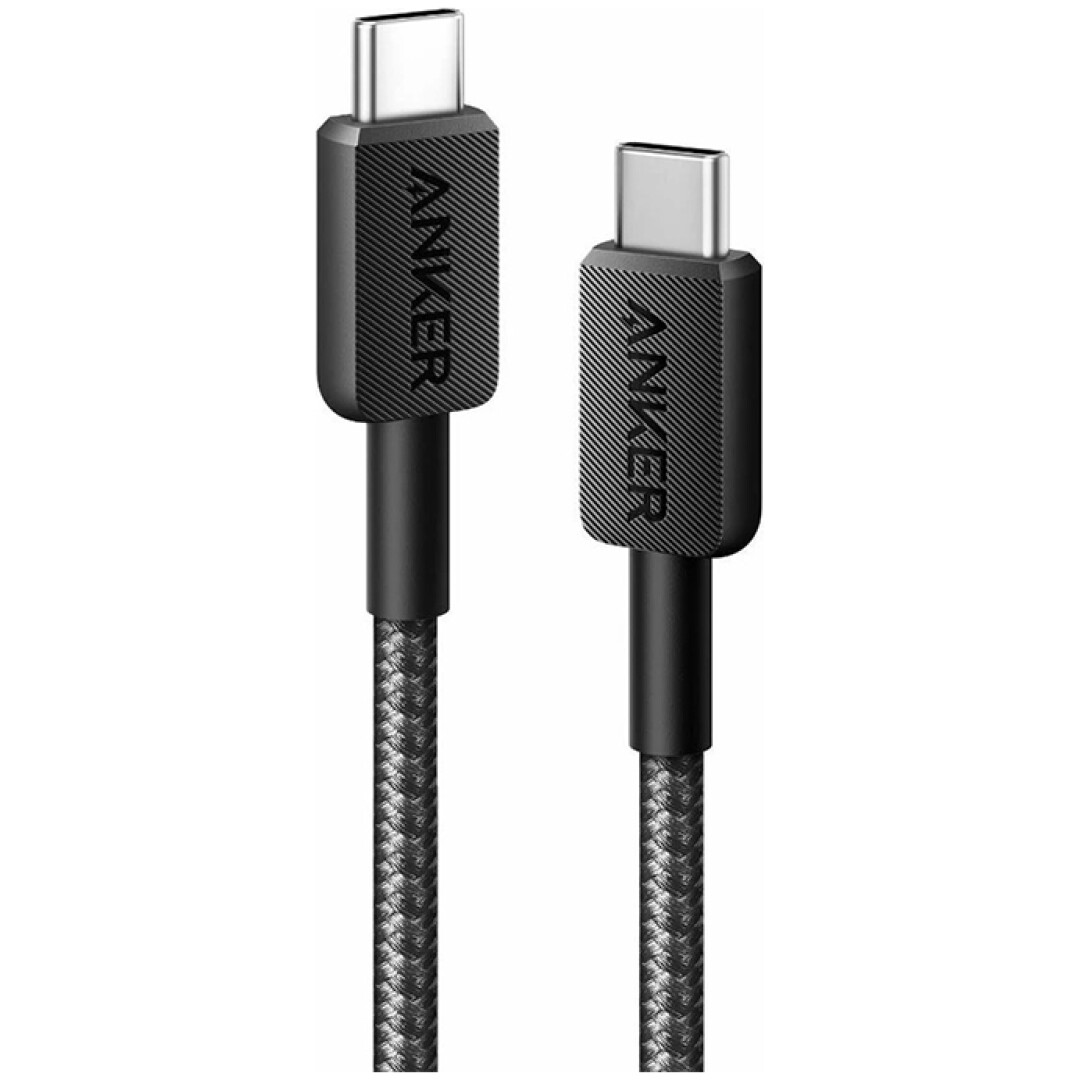 Anker 322 USB-C to USB-C pleten kabel 0