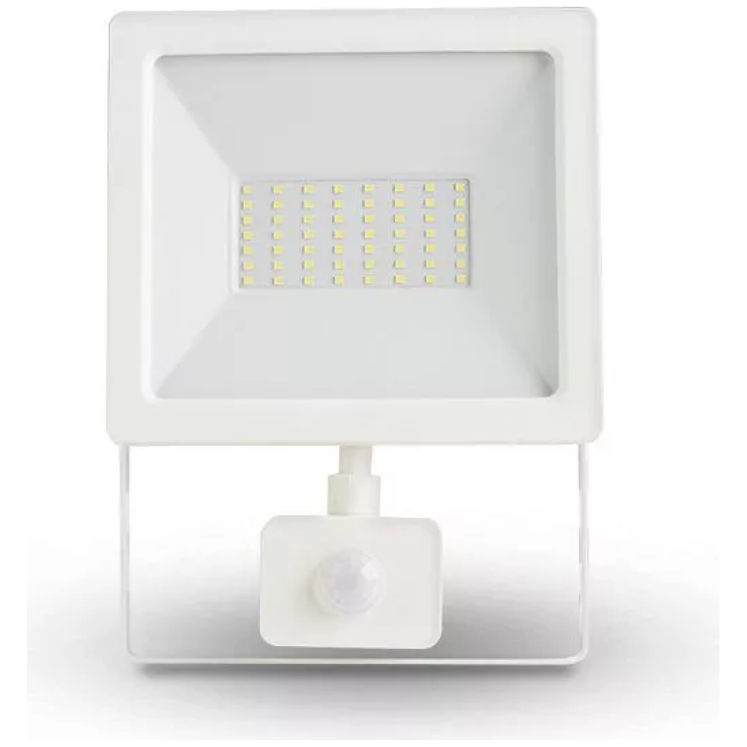 Asalite LED bel reflektor Slim 50W 4500K (4500 lumnov) + senzor