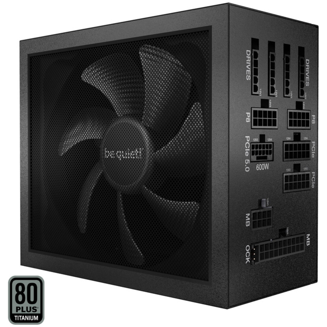 BE QUIET! DARK POWER 13 850W (BN334) 80Plus Titanium modularni napajalnik