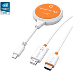 Brezžični adapter 4k j5create JVAW62-N USB-C za zrcaljenje slike na TV iz iOS