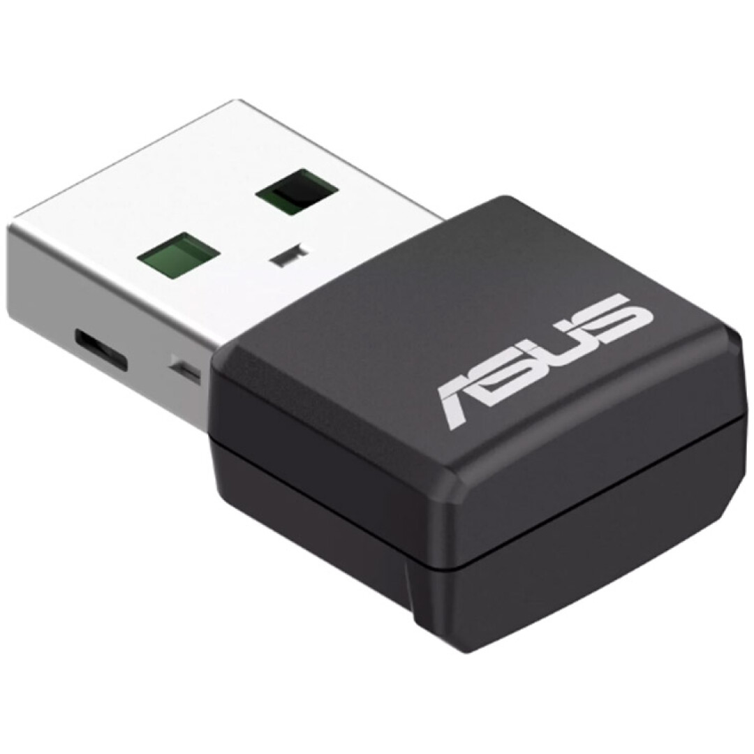 Brezžični mrežni adapter USB 2.0 Asus Nano WiFi6 802.11ax AX1800 1800Mbit/s USB-A Nano (90IG06X0-MO0B00)