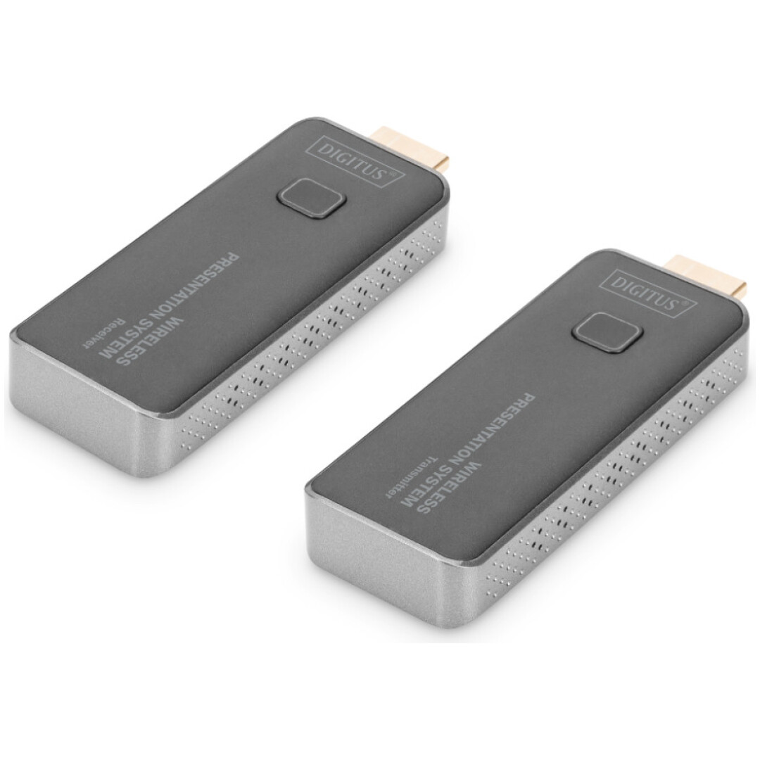 Brezžični ojačevalec signala HDMI SET Click & Present MINI Digitus (DS-55319)