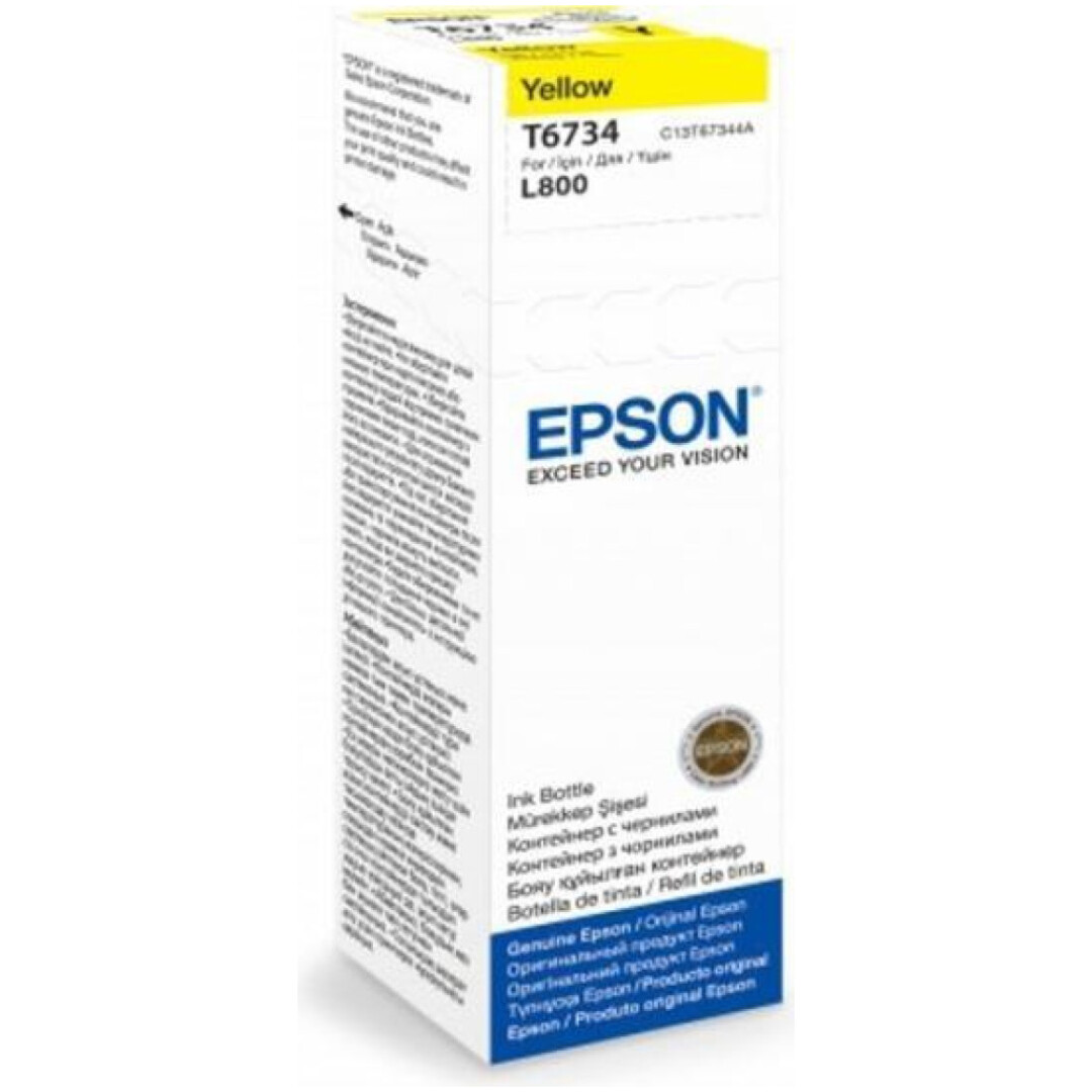 ČRNILO EPSON 673 RUMENO STEKLENIČKA