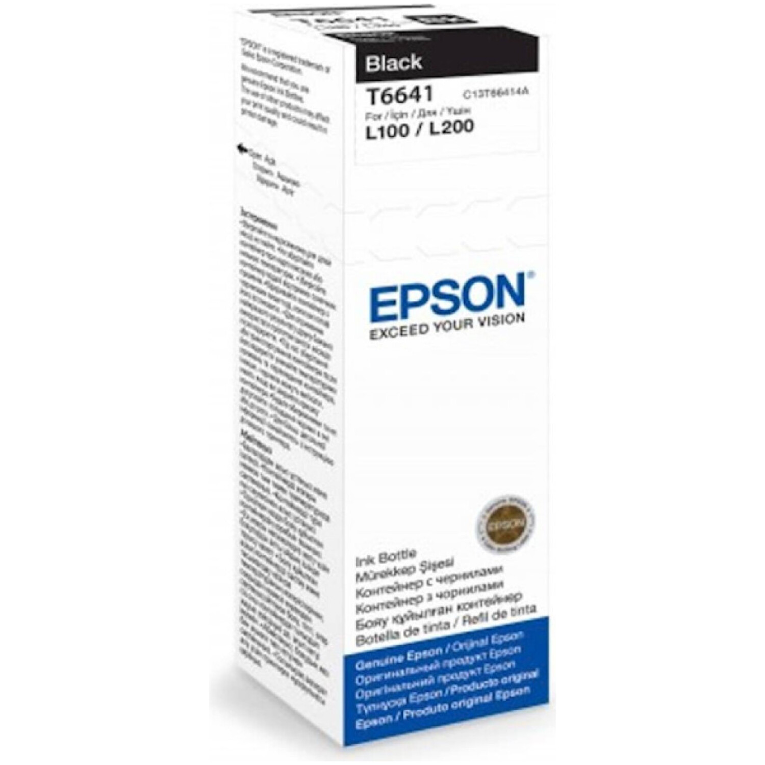 ČRNILO EPSON T 664 14 Črna STEKLENIČKA