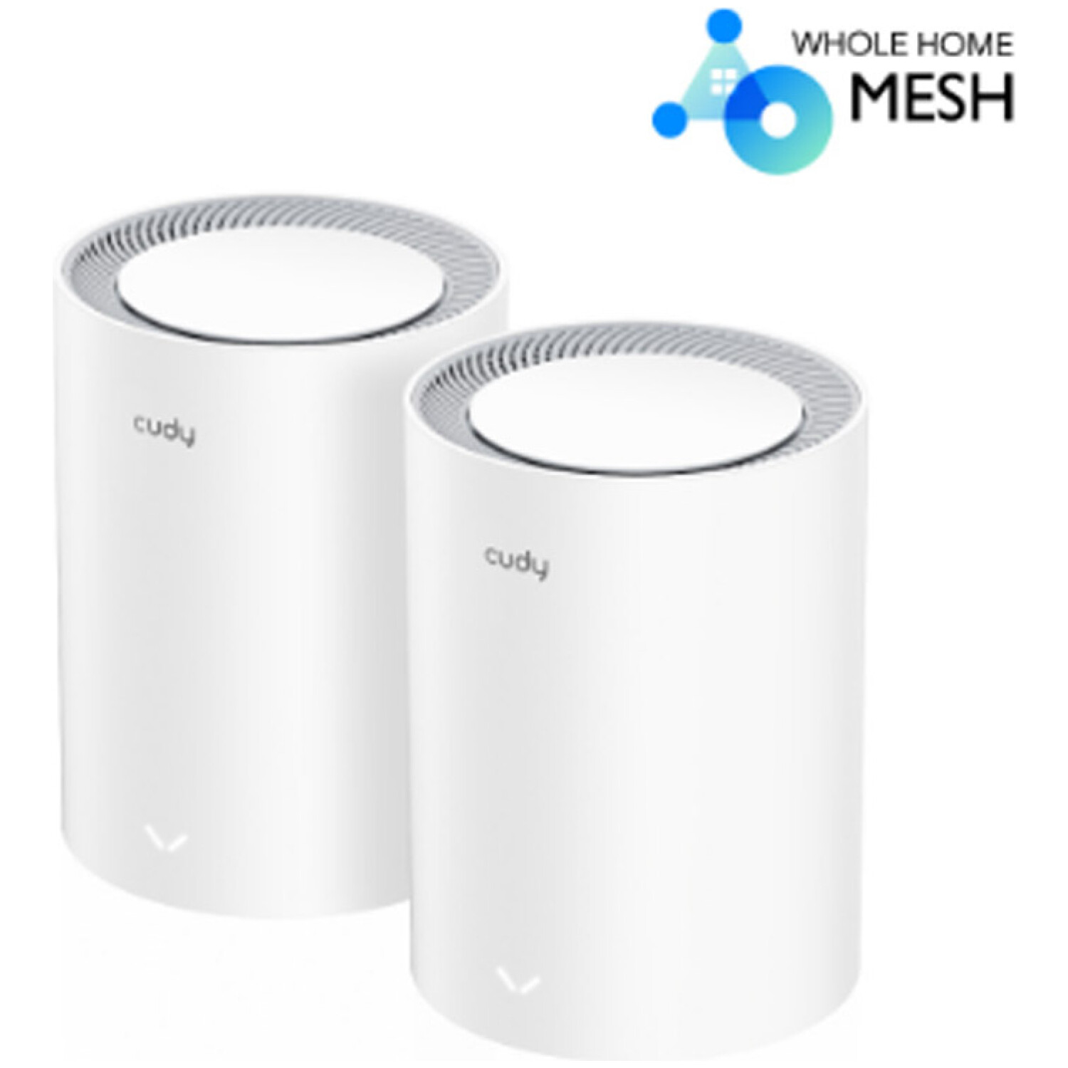 CUDY M3000 V2.0 (2-pack) AX3000 2.5G Mesh Dual Band WiFi6 brezžični usmerjevalnik - router