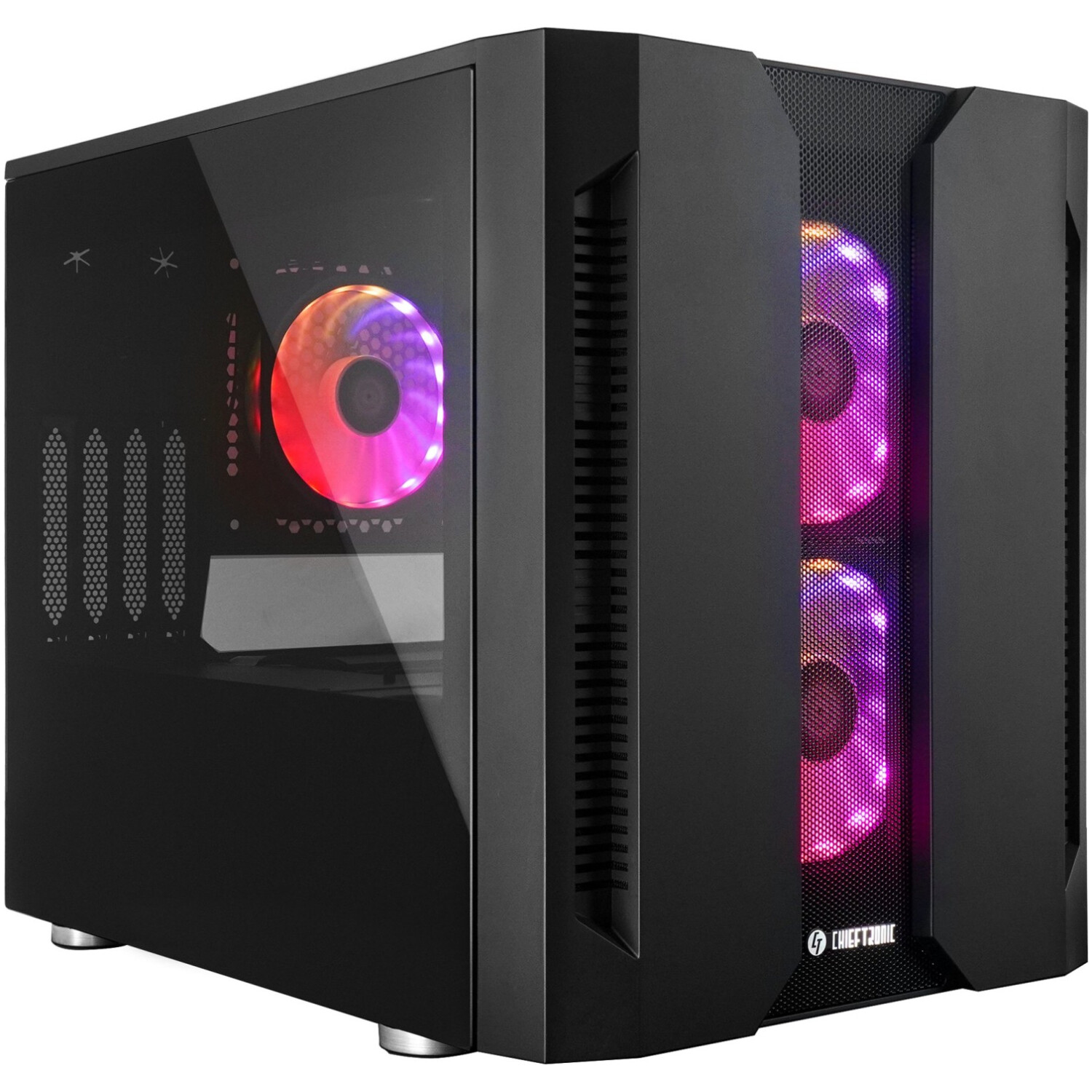 Chieftronic M2 USB3.1 Gen1 mATX RGB ohišje