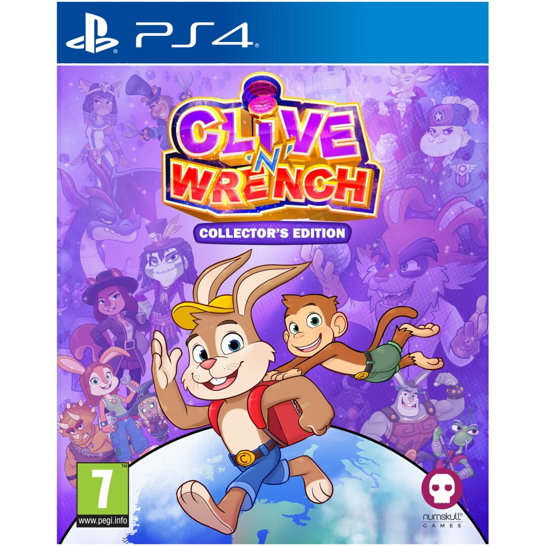 Clive 'n' Wrench - Badge Collectors Edition (Playstation 4)