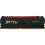 DDR4 16GB 3600MHz CL18 Single (1x16GB) Kingston RGB Fury Beast XMP2.0 1