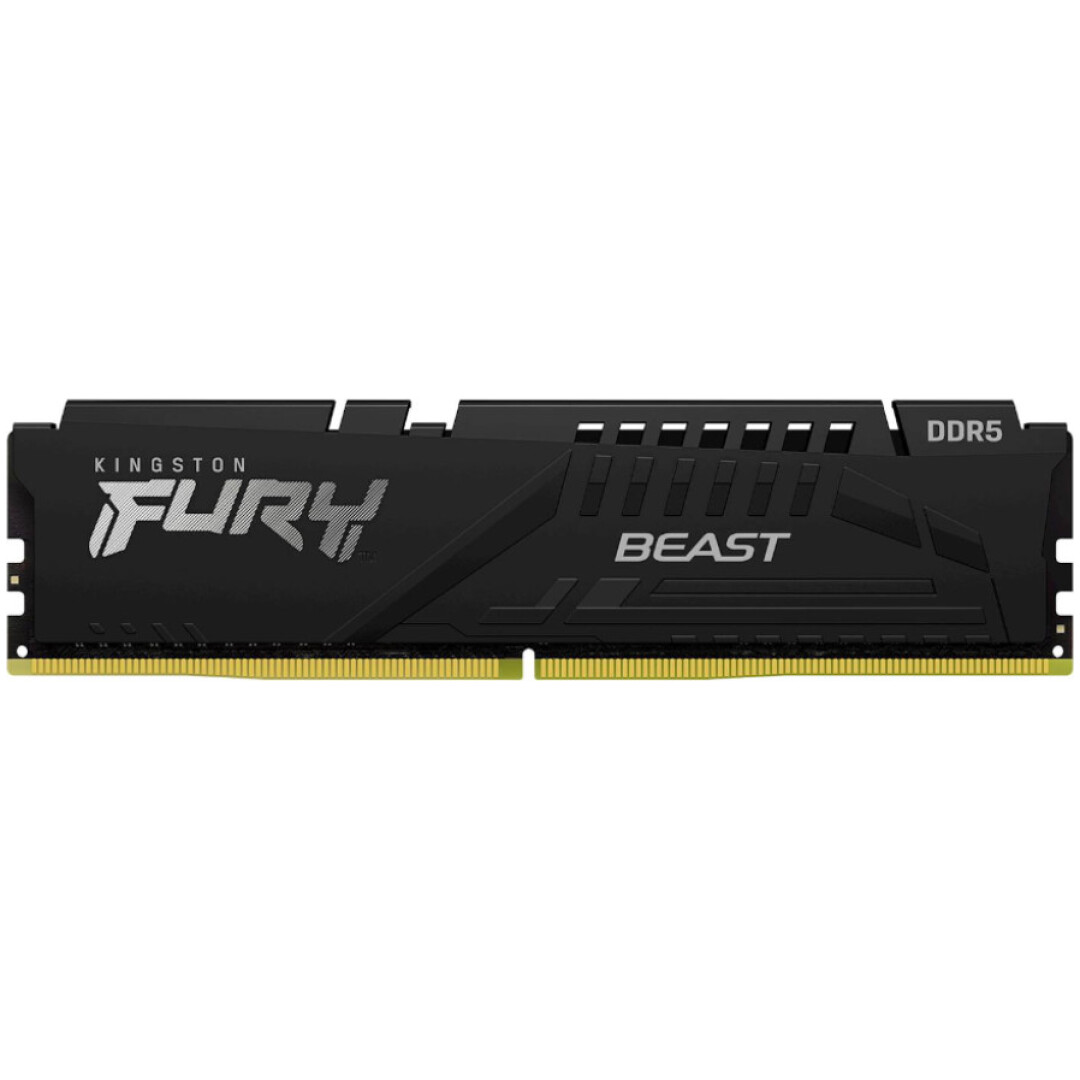 DDR5 32GB 5200MHz CL40 Single (1x32GB) Kingston Fury Beast XMP3.0 1