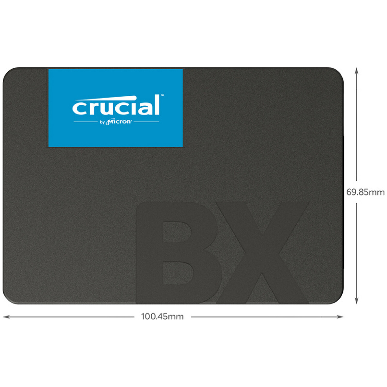 5") SATA3 2TB Crucial BX500 2