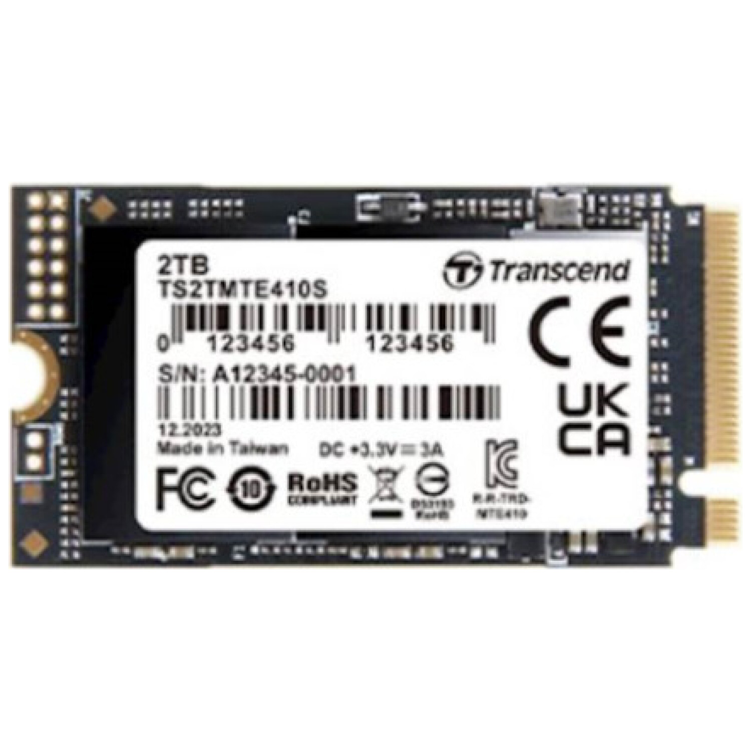 Disk SSD M.2 NVMe PCIe 4.0 1TB Transcend 410S 2242 5000/3000MB/s (TS1TMTE410S)