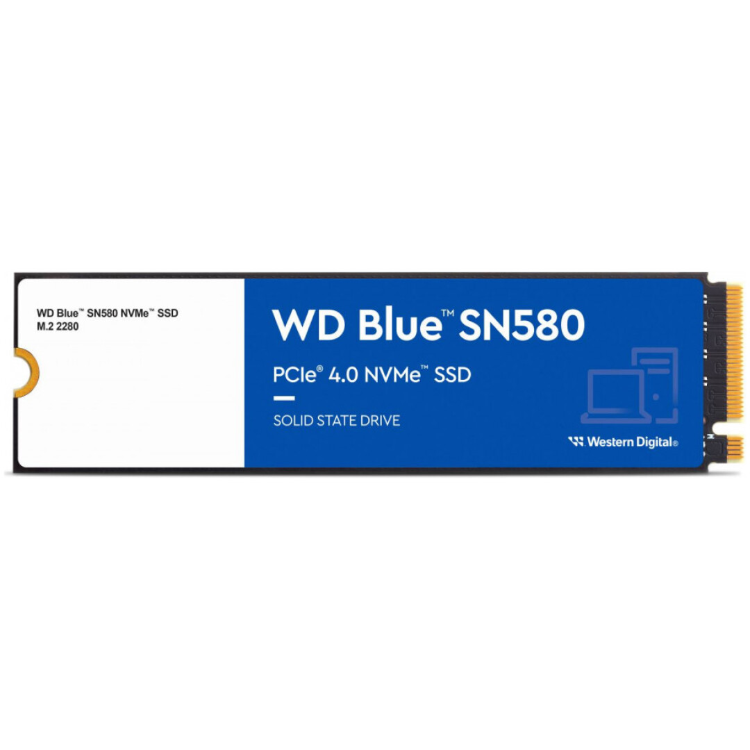 Disk SSD M.2 NVMe PCIe 4.0 2TB WD Blue 2280 4150/4150MB/s (WDS200T3B0E)