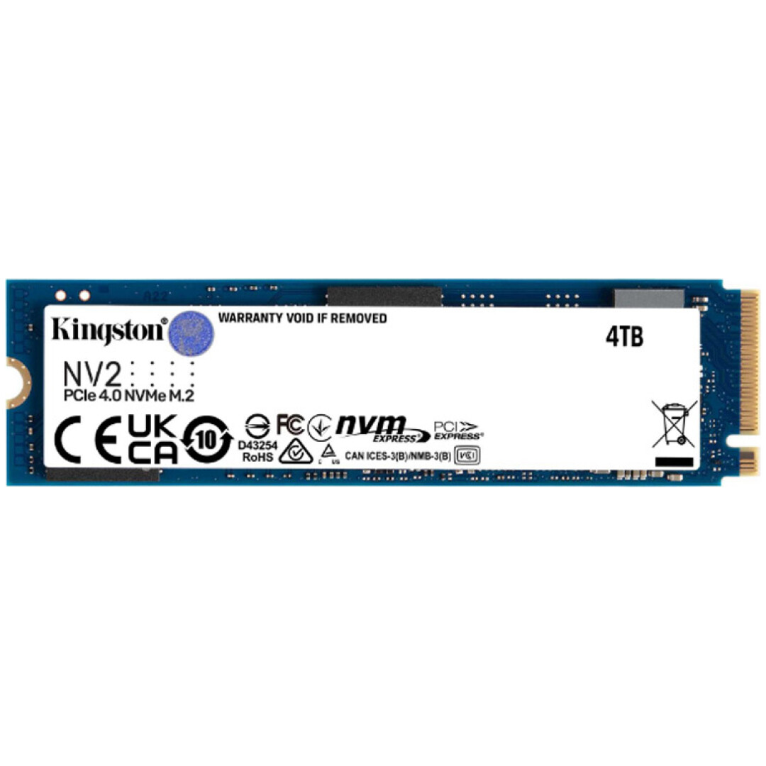 Disk SSD M.2 NVMe PCIe 4.0 4TB Kingston SNV2 2280 3500/2800MB/s (SNV2S/4000G)