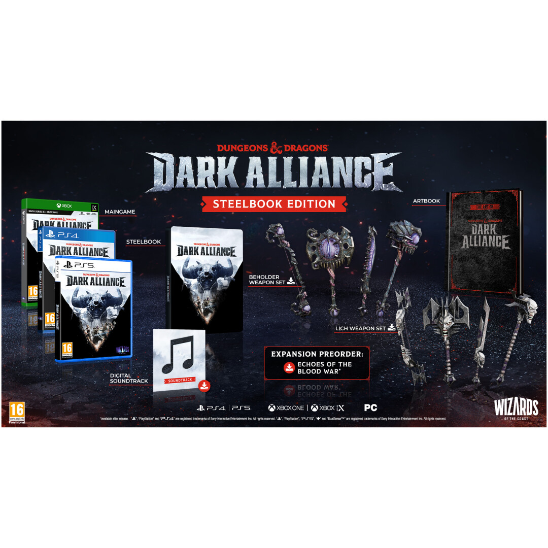 Dungeons and Dragons: Dark Alliance - Steelbook Edition (PC)