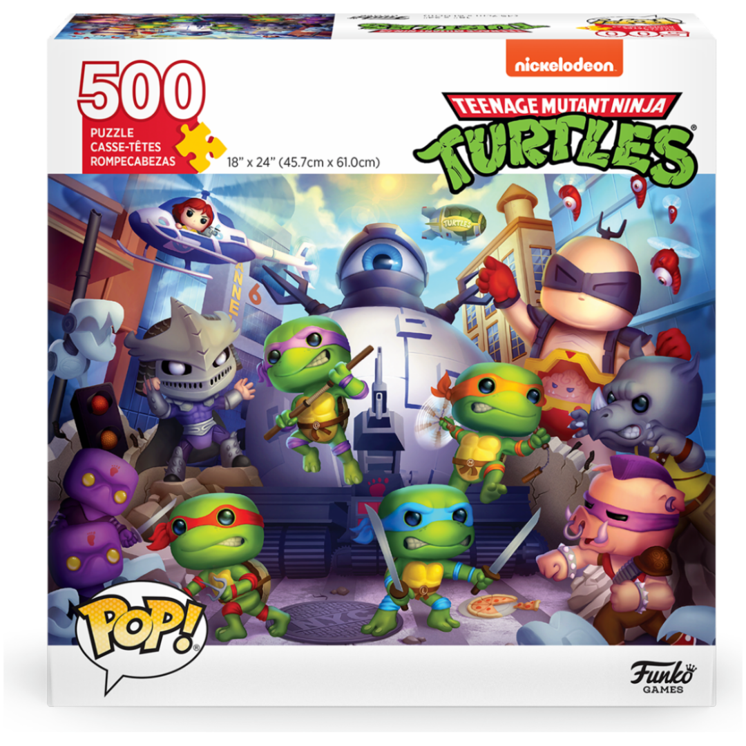 FUNKO GAMES: PUZZLES - TMNT - 500 PIECES