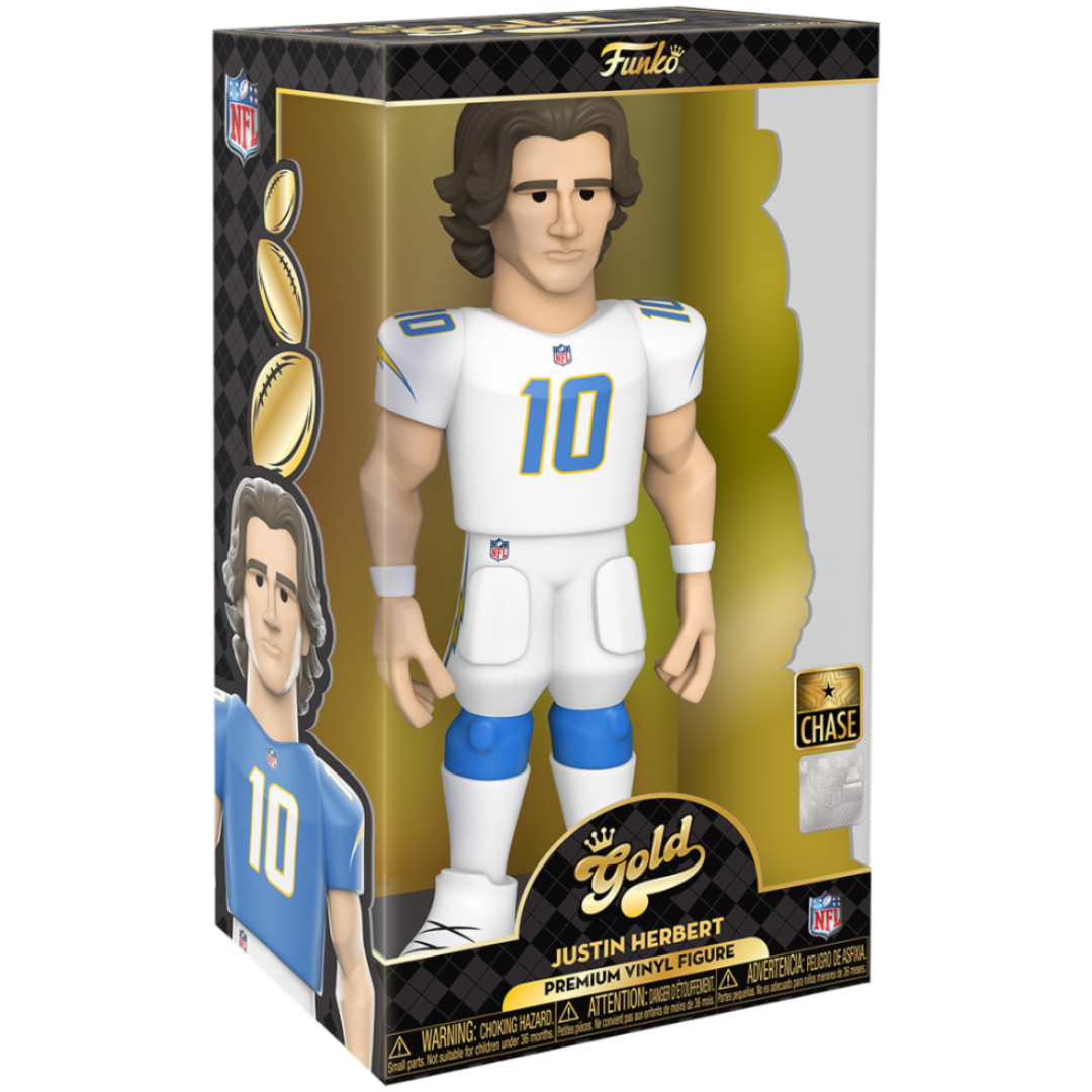 FUNKO GOLD 12" NFL: CHARGERS - JUSTIN HERBERT