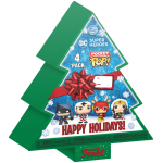 FUNKO POCKET POP: DC HOLIDAY - TREE HOLIDAY BOX 4-PACK