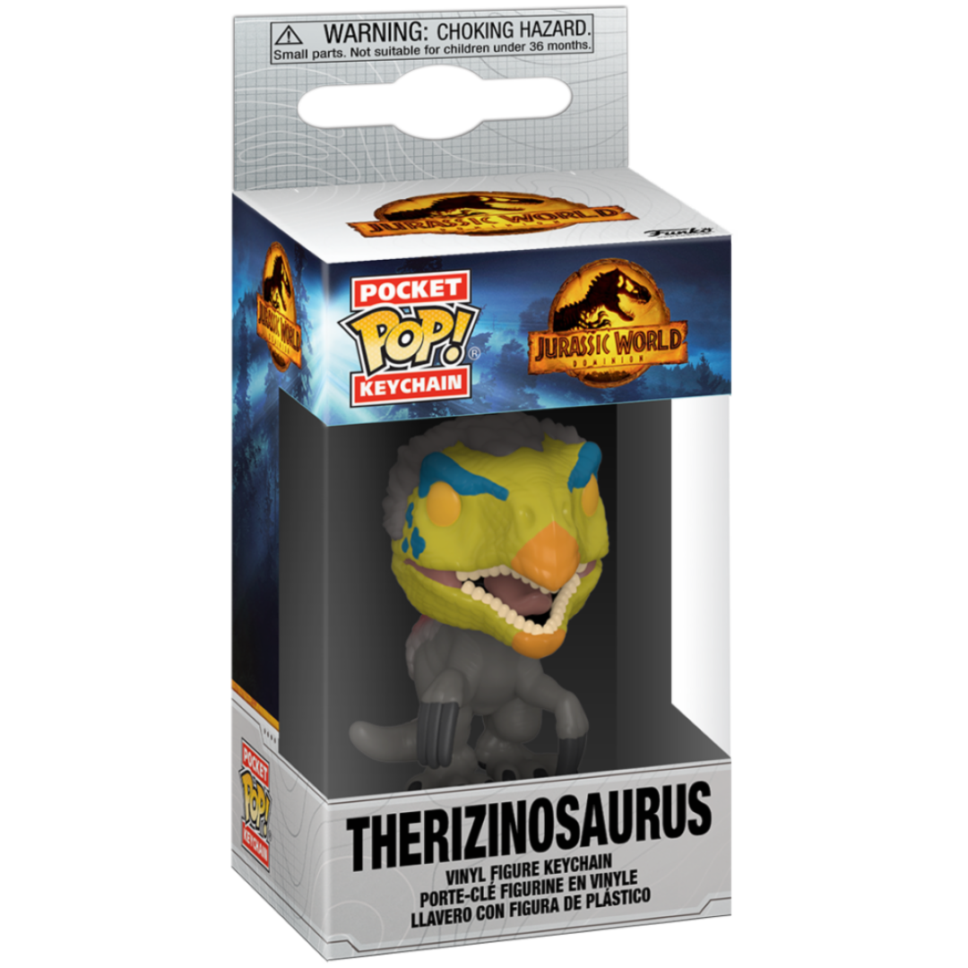 FUNKO POCKET POP KEYCHAIN Jurassic World 3 therizinosaurus obesek