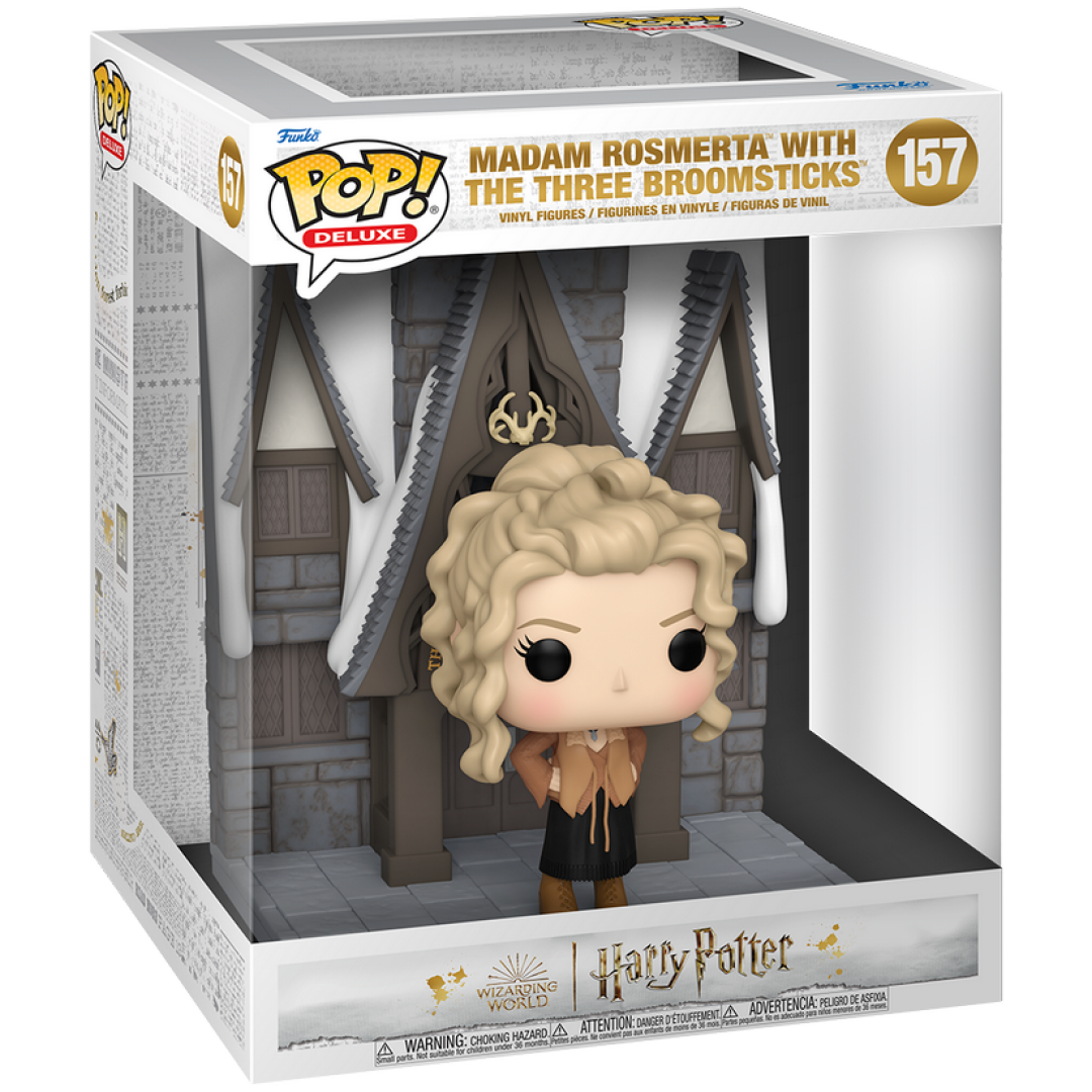 FUNKO POP DELUXE: HARRY POTTER HOGSMEADE - 3 BROOMSTICKS W/MADAM ROSMERTA