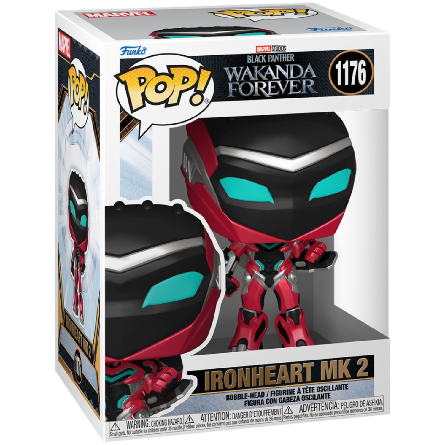 FUNKO POP: MARVEL - BLACK PANTER - IRON HEART MK 2