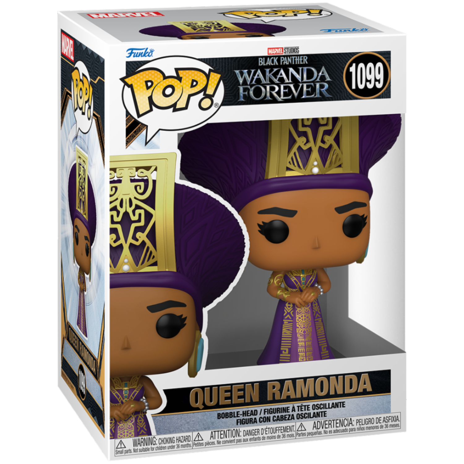 FUNKO POP: MARVEL - BLACK PANTER - QUEEN RAMONDA