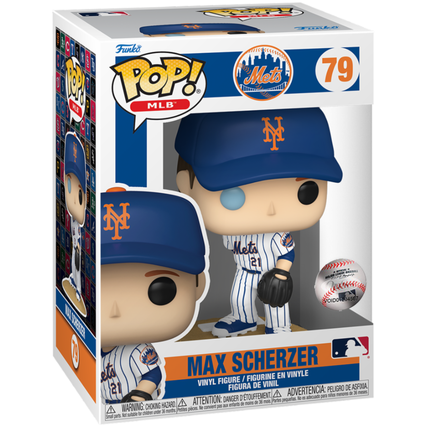 FUNKO POP MLB: METS - MAX SCHERZER (HOME JERSEY)