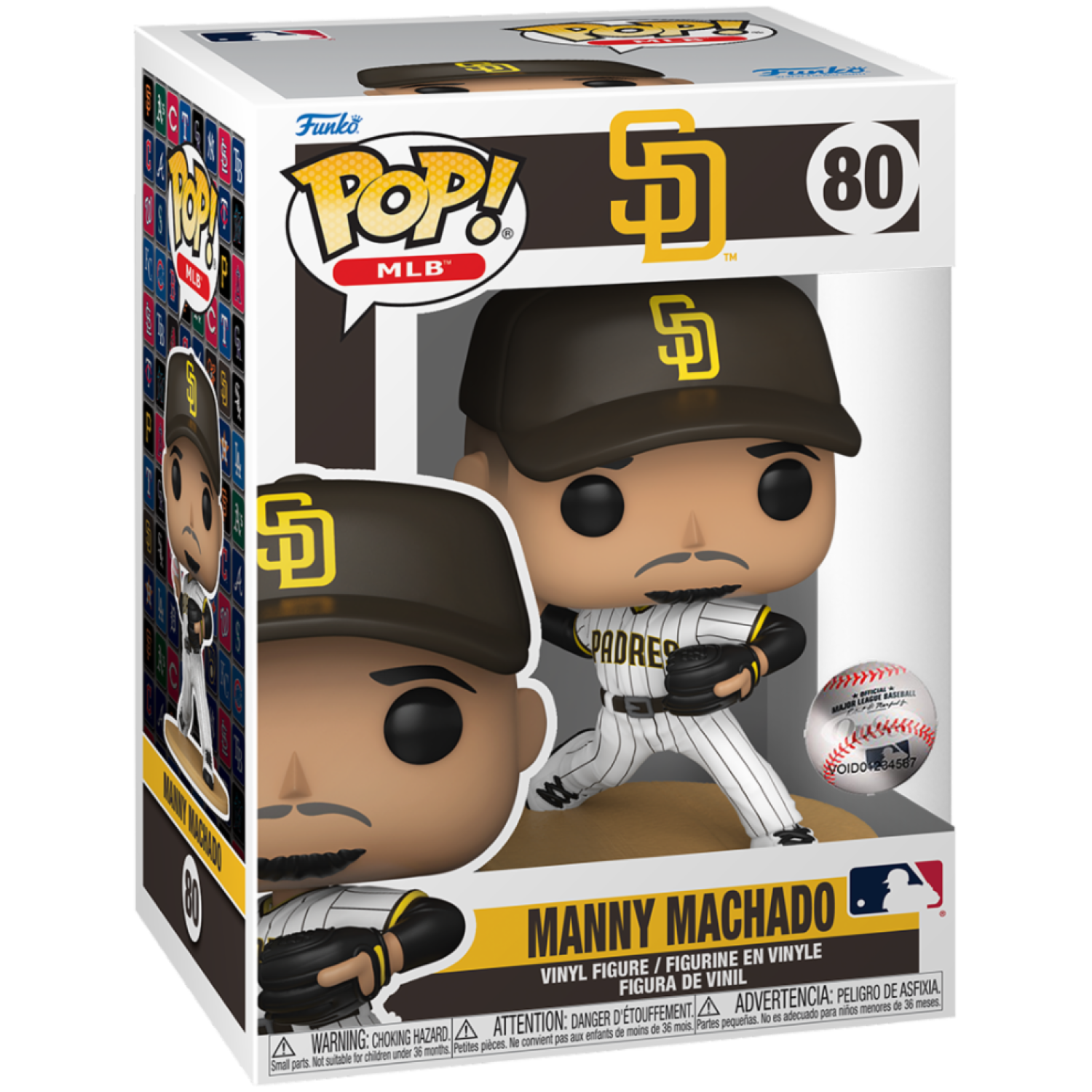 FUNKO POP MLB: PADRES - MANNY MACHADO (HOME JERSEY)