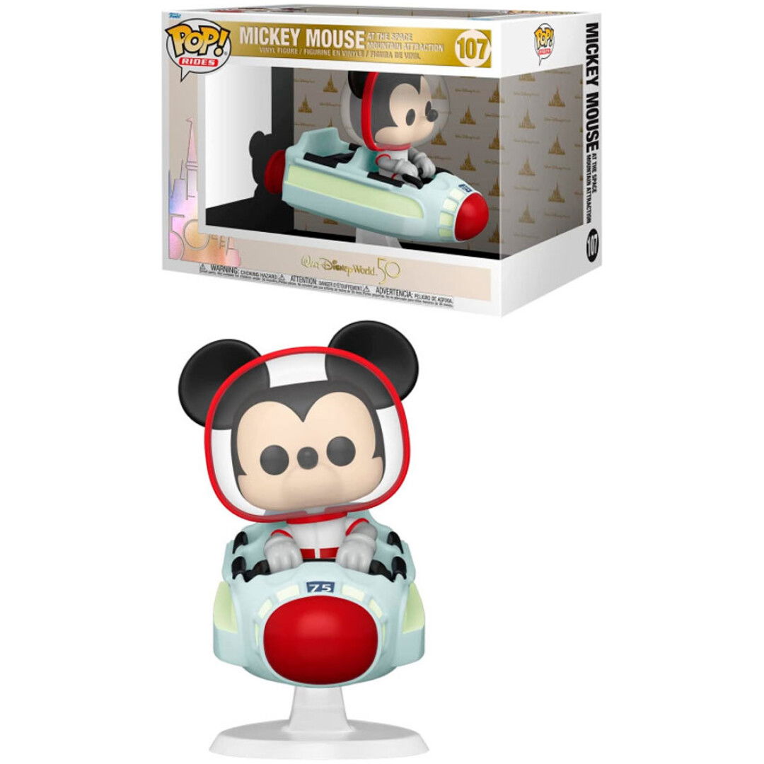 FUNKO POP RIDES SUPER DELUXE: DISNEY - SPACE MOUNTAIN W/ MICKEY MOUSE