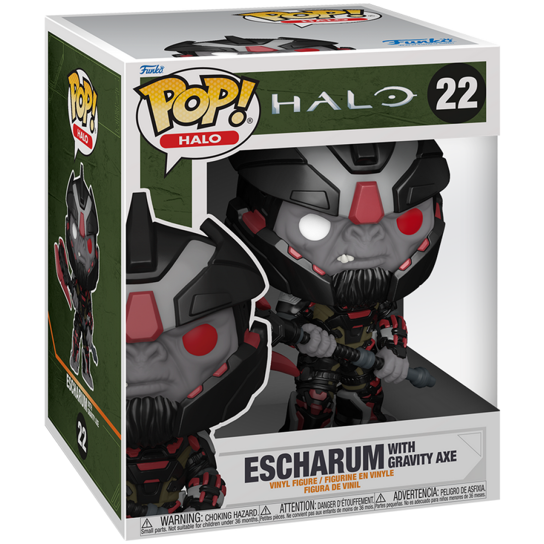 FUNKO POP SUPER: HALO INFINITE - 6" ESCHARUM W/AXE