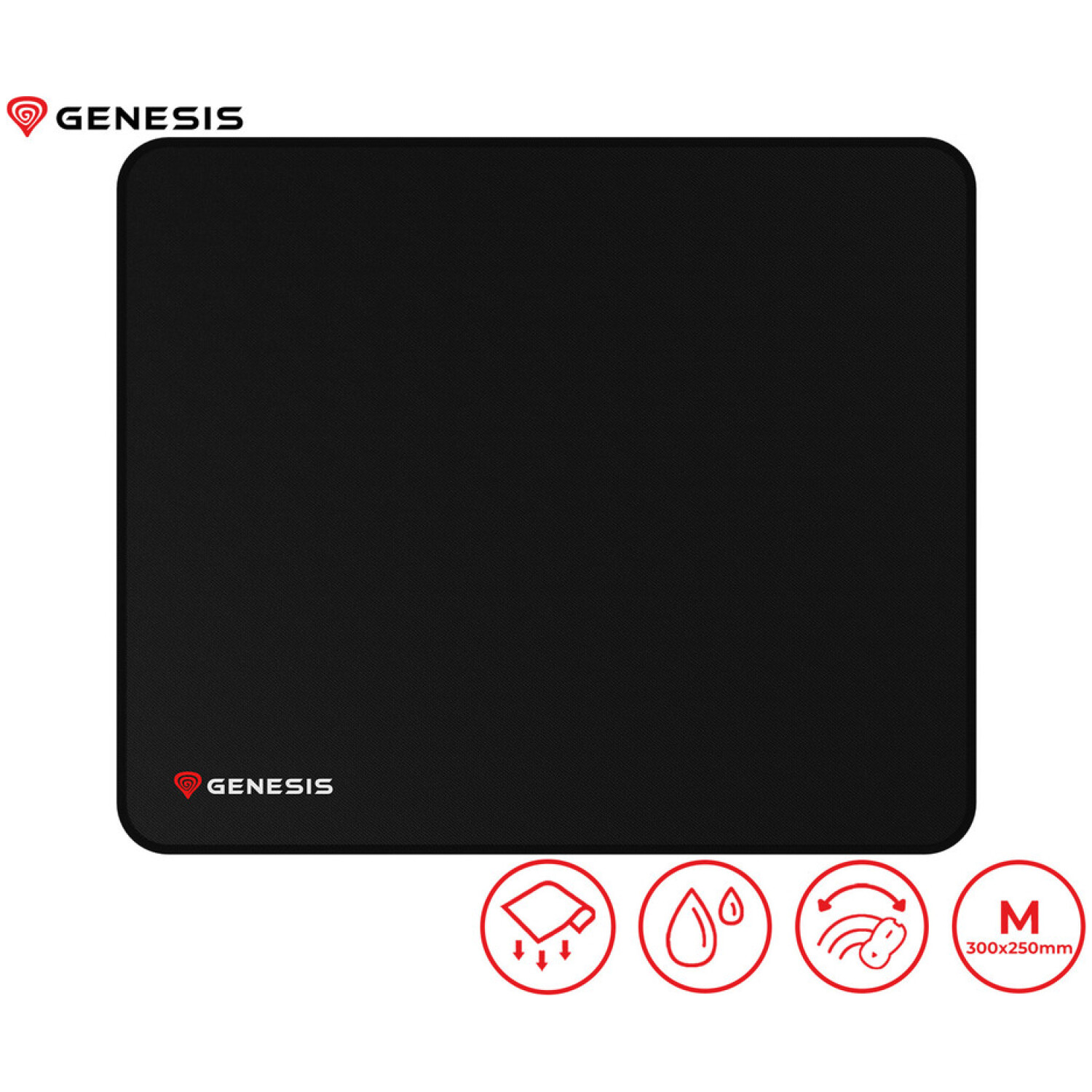 GENESIS CARBON 500 M LOGO podloga za miško