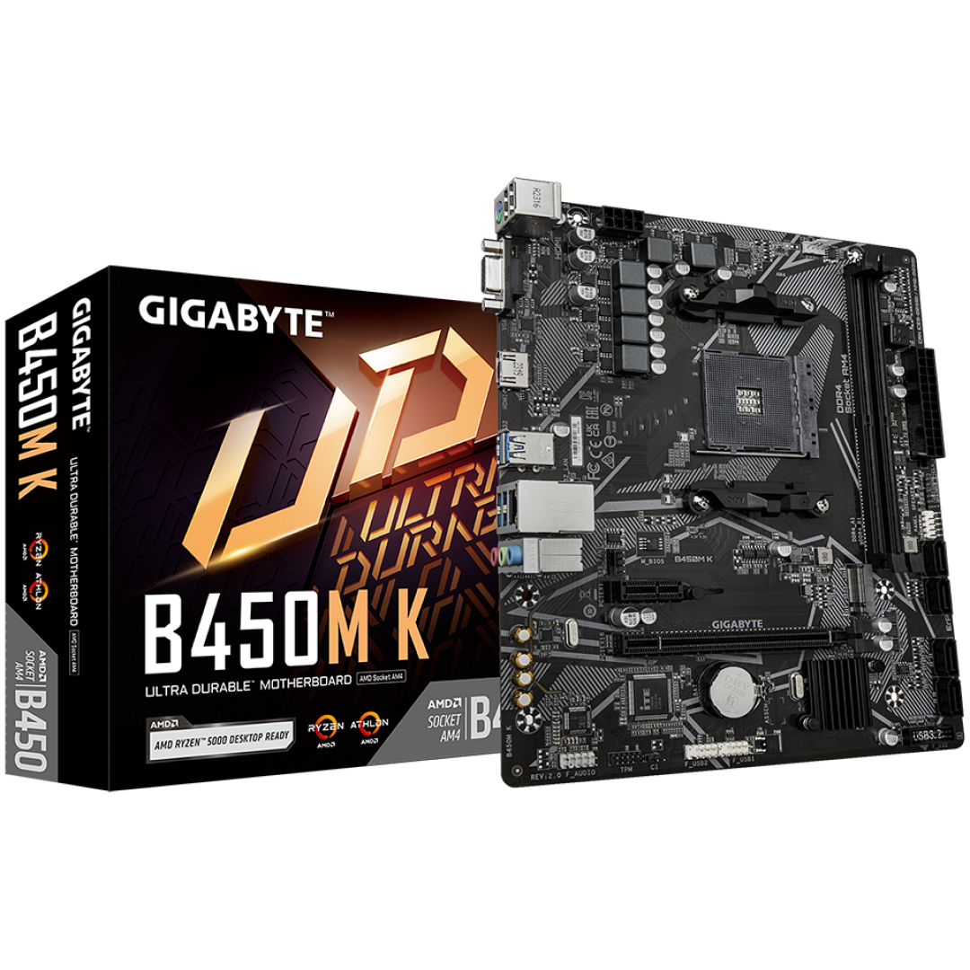 GIGABYTE B450M K