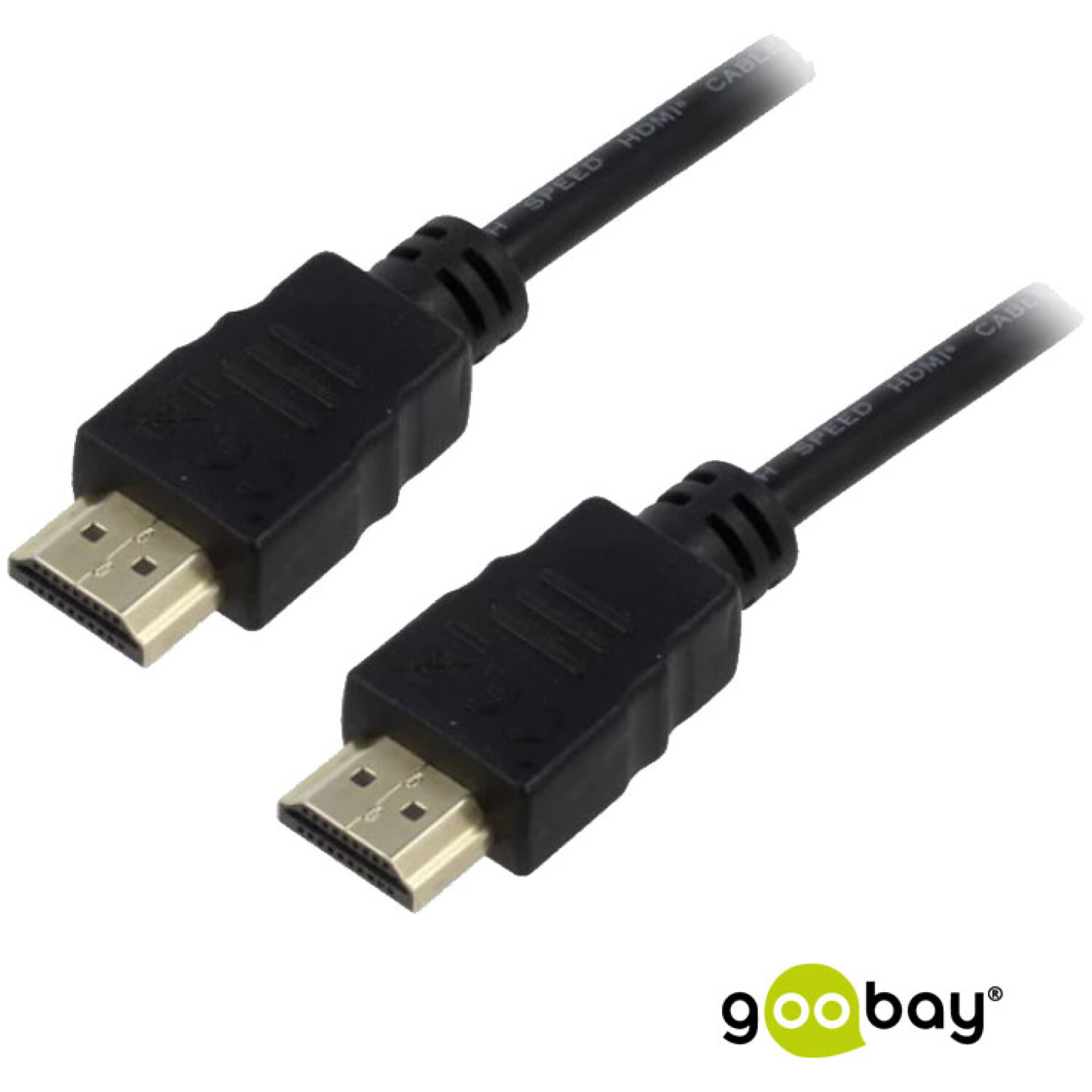 GOOBAY HDMI 2.0 pozlačen 1