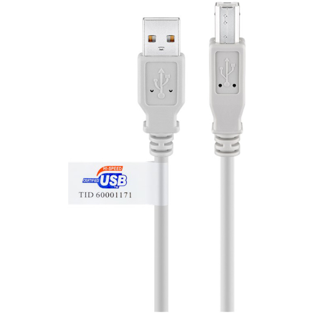 GOOBAY USB 2.0 (type A) / USB 2.0 (type B) 5m kabel