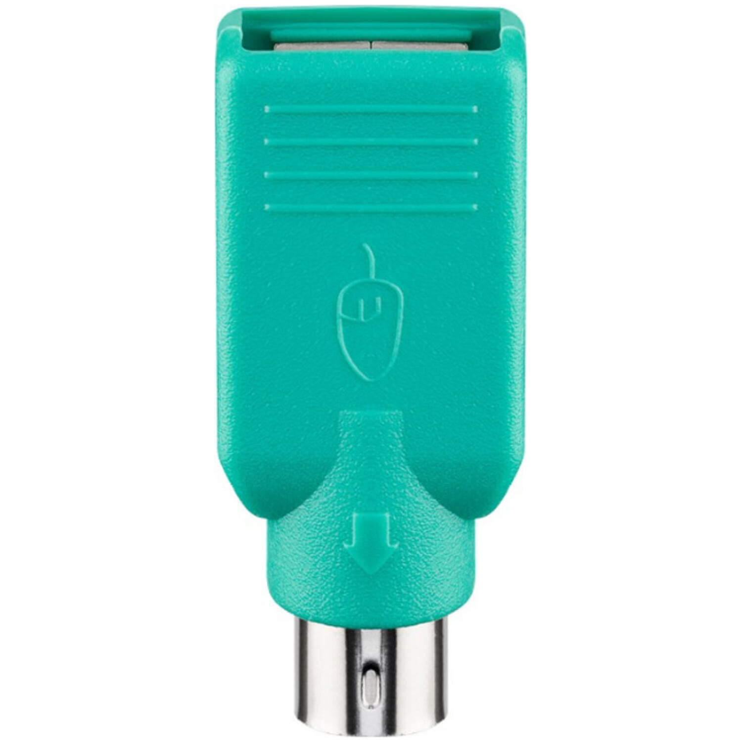 GOOBAY USB-A (Ž) / Mini-DIN 6 PS/2 (M) miška/tipkovnica zelen adapter