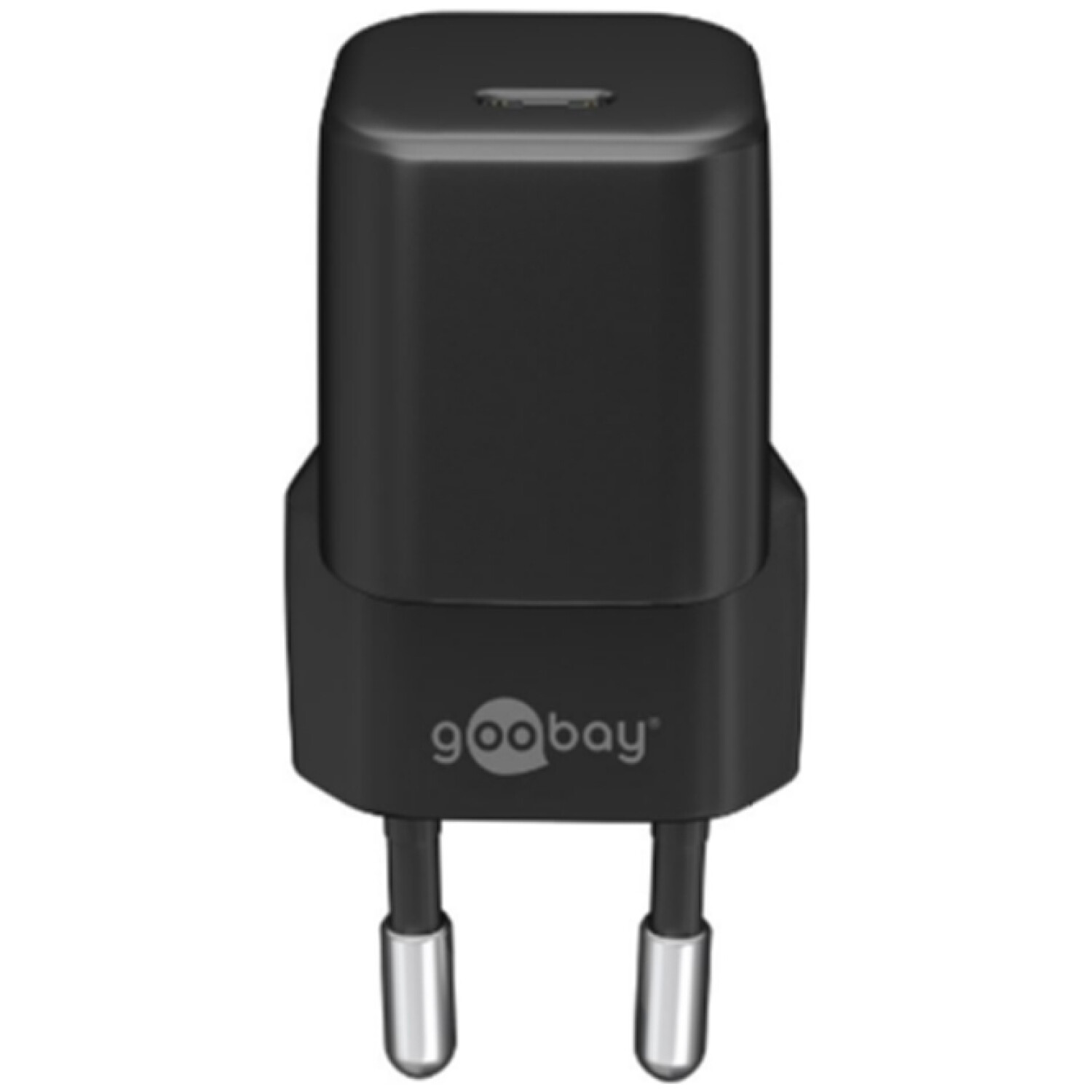 GOOBAY USB-C 5V 20W črni polnilec