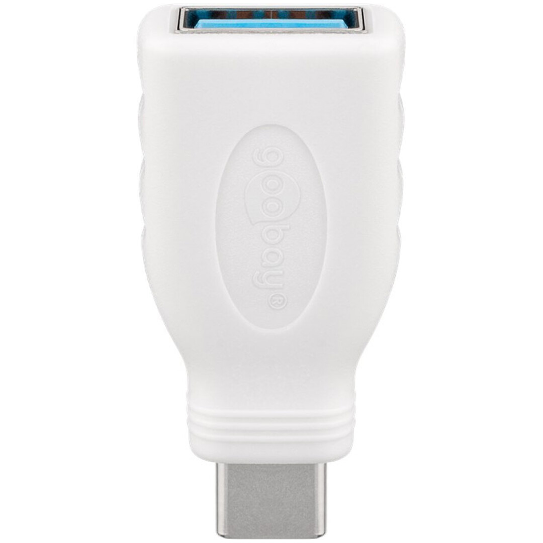 GOOBAY USB-C na USB-A OTG Superspeed beli adapter