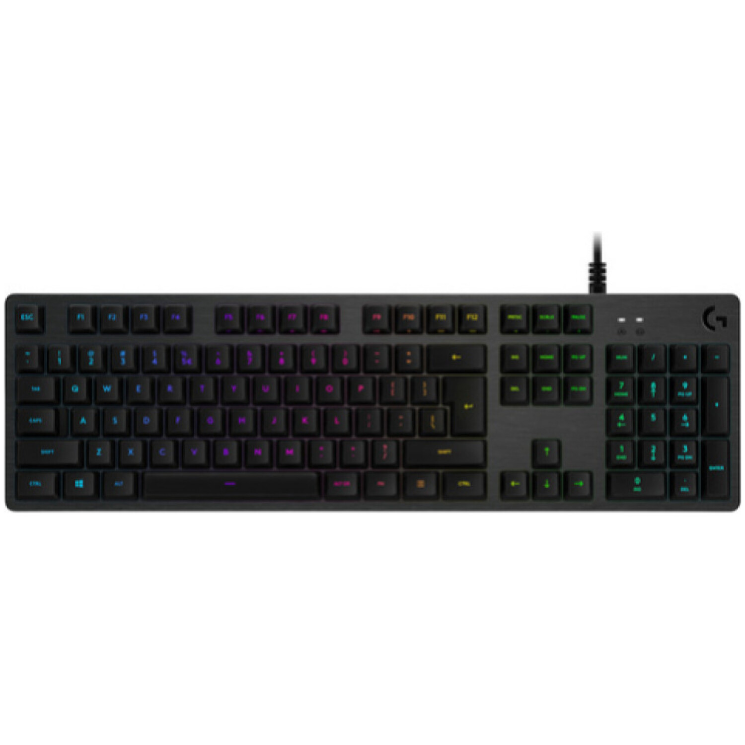 Gaming Tipkovnica USB Logitech G512 Carbon International US | SLO gravura črna RGB LED osvetlitev (920-009370)