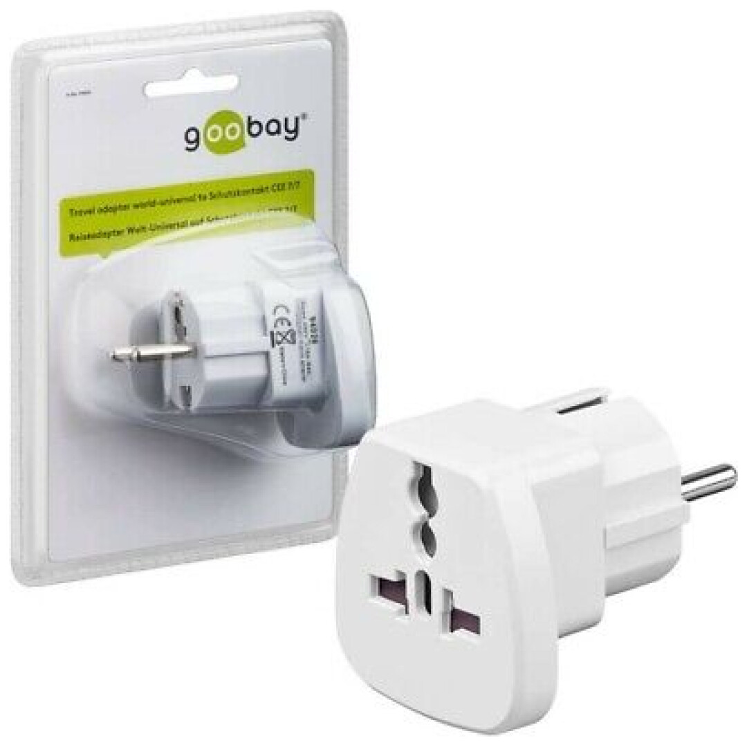 Goobay potovalni adapter Svet na EU 250 V / 16A (GBYAD-94026)