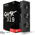 Grafična kartica AMD RX 7700XT XFX Speedster QICK 319 - 12GB GDDR6 | 3xDisplayport 2.1 1xHDMI 2.1 (RX-77TQICKB9)