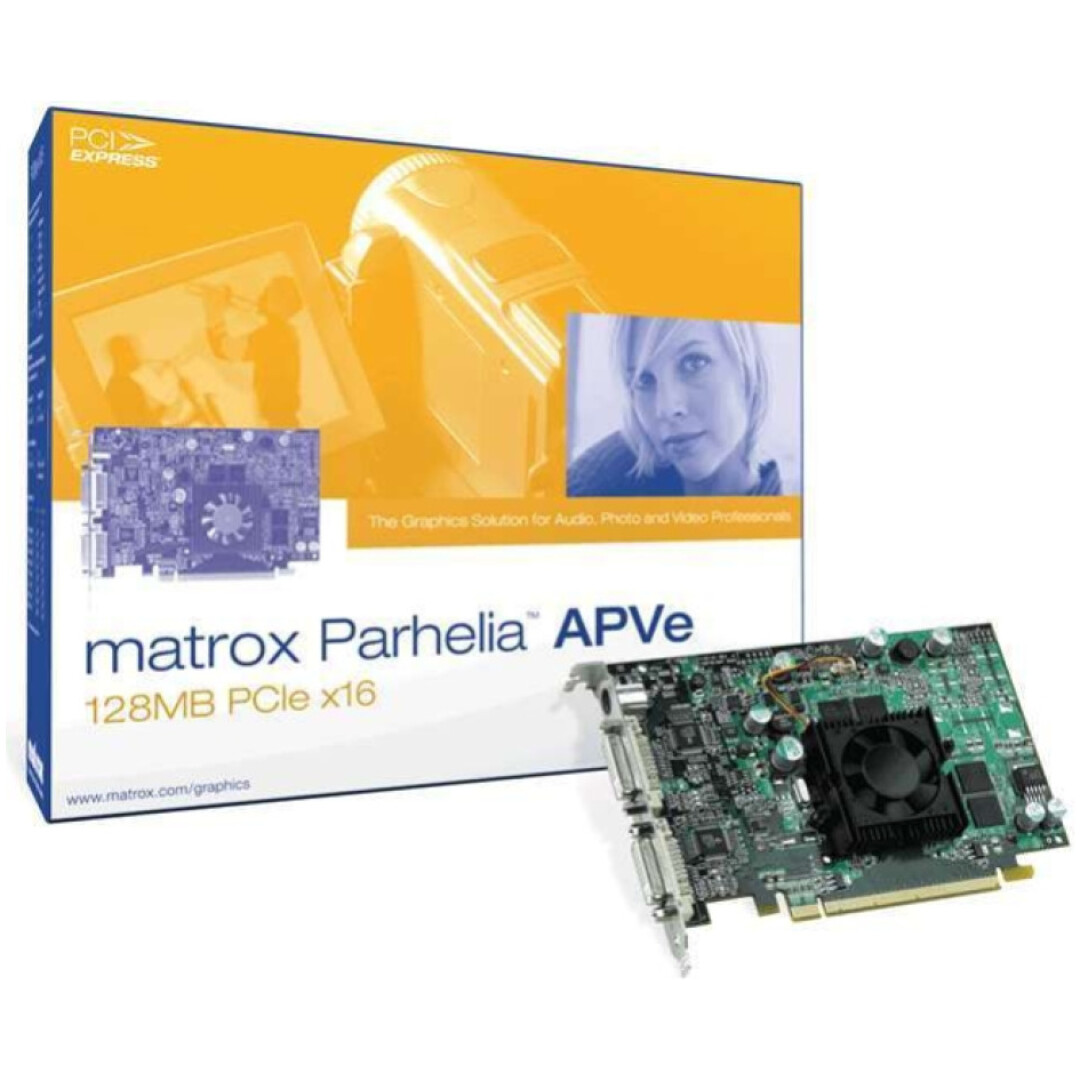 Grafična kartica Matrox Parhelia APVe - 128MB DDR | 2xDVI (Parhelia-512)