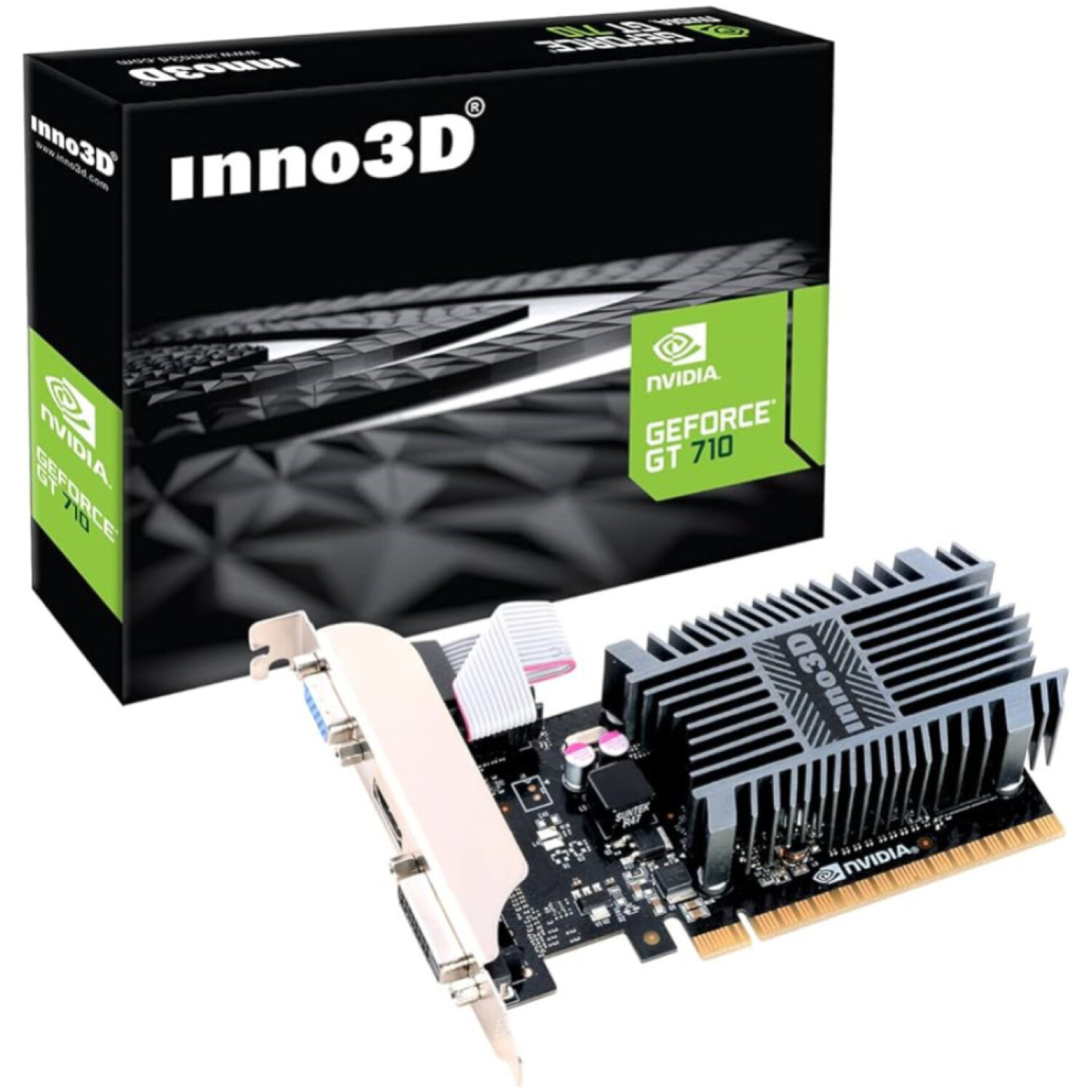 Grafična kartica nVidia GT710 Inno3D I3D-GT710-1GB - 1GB DDR3 (N710-1SDV-D3BX)