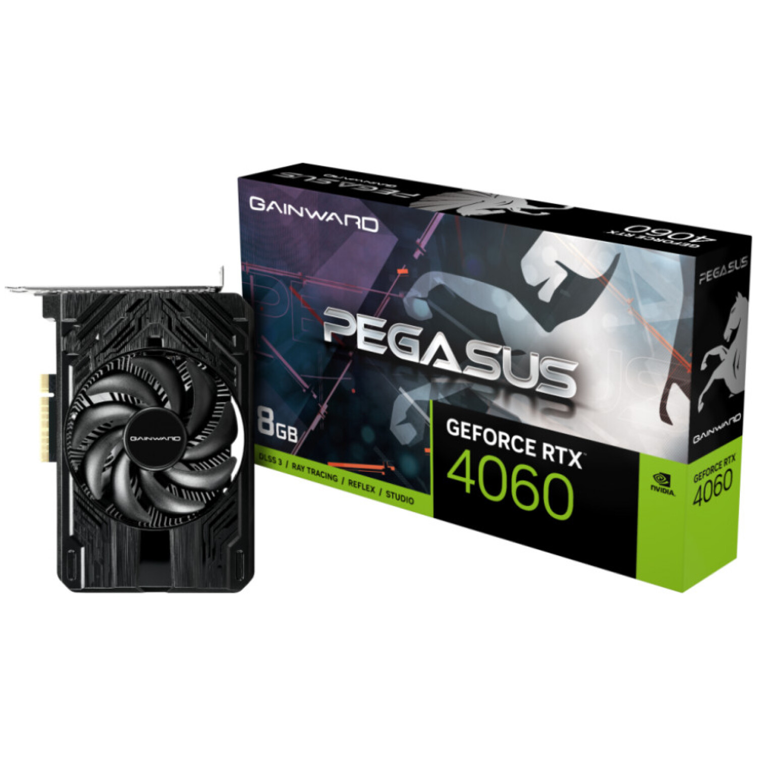 Grafična kartica nVidia RTX4060 Gainward Pegasus - 8GB GDDR6 (4083)