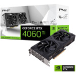 Grafična kartica nVidia RTX4060Ti PNY Verto Dual Fan Gaming - 16GB DDR6 (VCG4060T16DFXPB1)