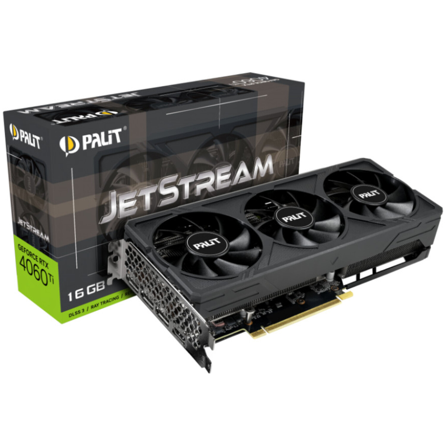 Grafična kartica nVidia RTX4060Ti Palit JetStream - 16GB GDDR6 (NE6406T019T1-1061J)