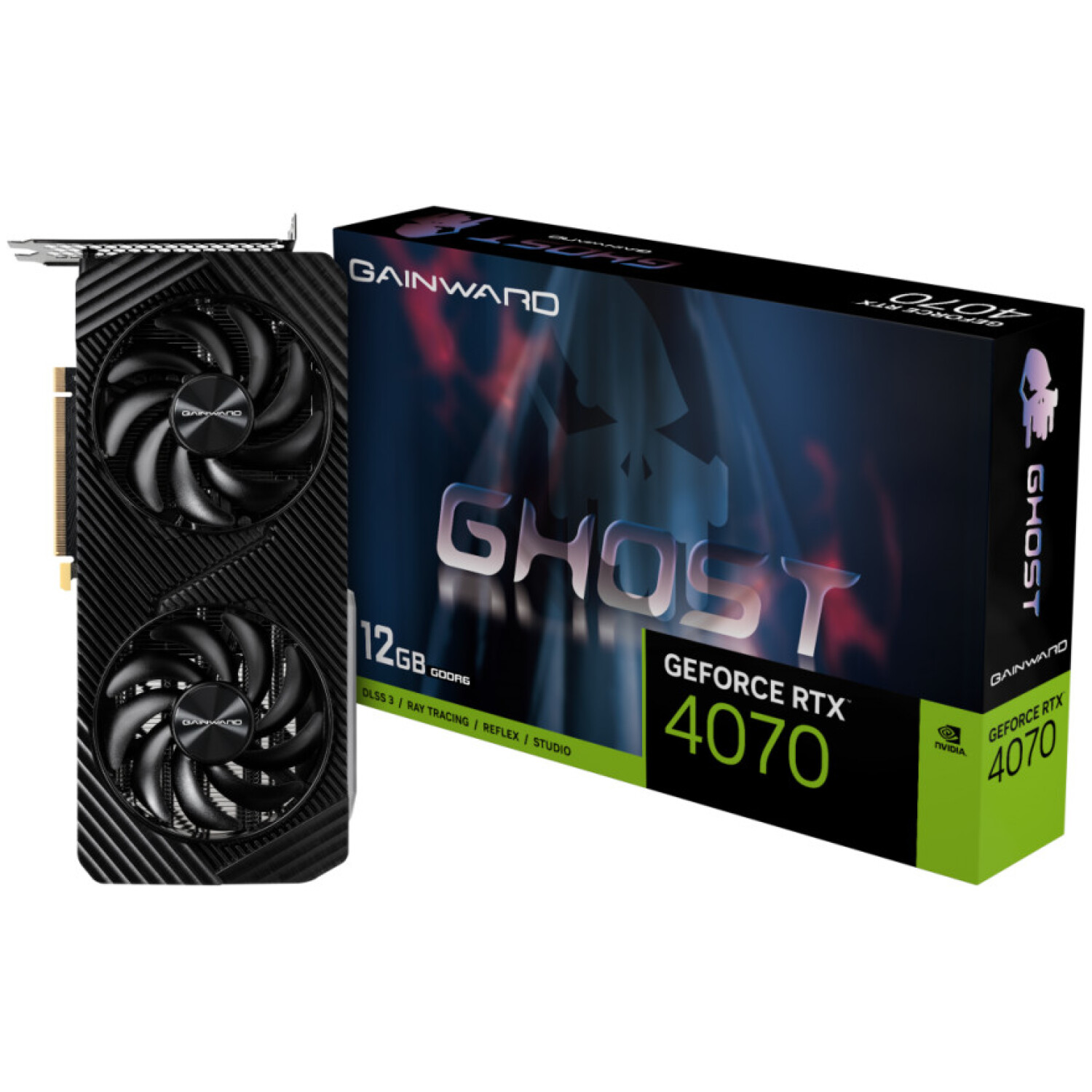 Grafična kartica nVidia RTX4070 Gainward Ghost - 12GB GDDR6 (4724)