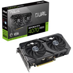 Grafična kartica nVidia RTX4070 Super Asus Dual EVO OC - 12GB GDDR6X (90YV0KC1-M0NA00)