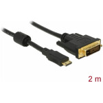 HDMI mini-DVI 24+1 kabel 2m Delock