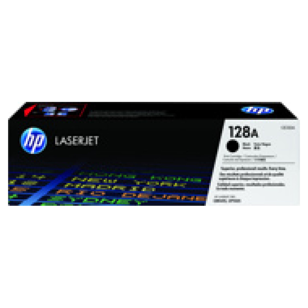 HP 128A Black toner cartridge