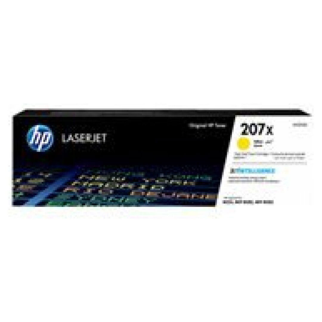 HP 207X Yellow LaserJet Toner Cartridge